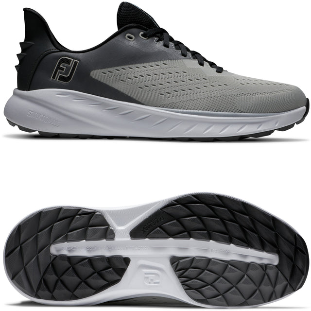 FootJoy Flex XP Herren Golfschuhe, Grau / Weiß - Golflaedchen.de