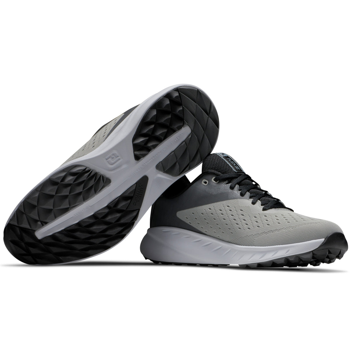 FootJoy Flex XP Herren Golfschuhe, Grau / Weiß - Golflaedchen.de