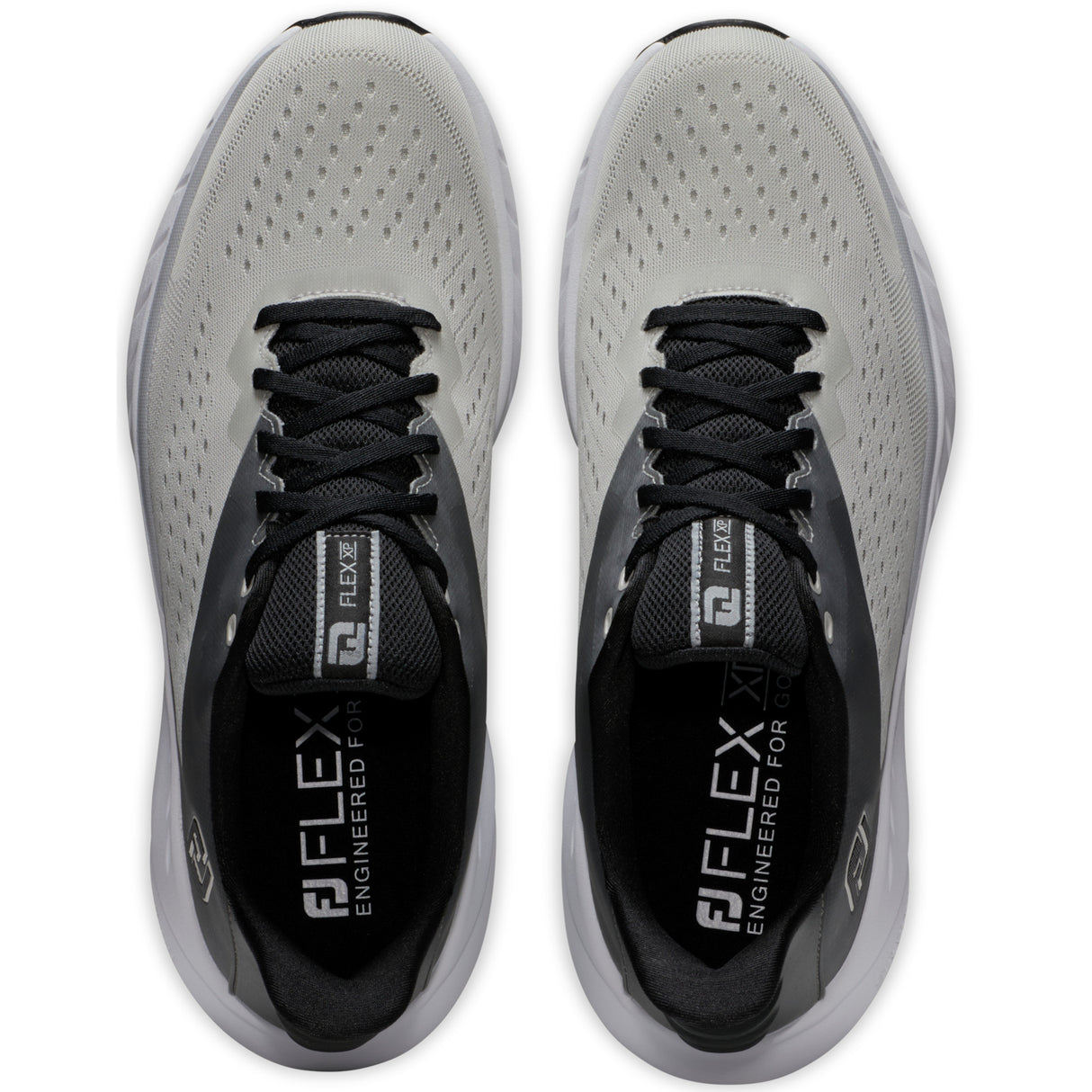 FootJoy Flex XP Herren Golfschuhe, Grau / Weiß - Golflaedchen.de