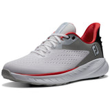 FootJoy Flex XP Herren Golfschuhe, Weiß / Grau / Rot - Golflaedchen.de