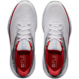 FootJoy Flex XP Herren Golfschuhe, Weiß / Grau / Rot - Golflaedchen.de