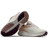 FootJoy Flex XP Damen Golfschuhe, Peach / Beige / White - Golflaedchen.de