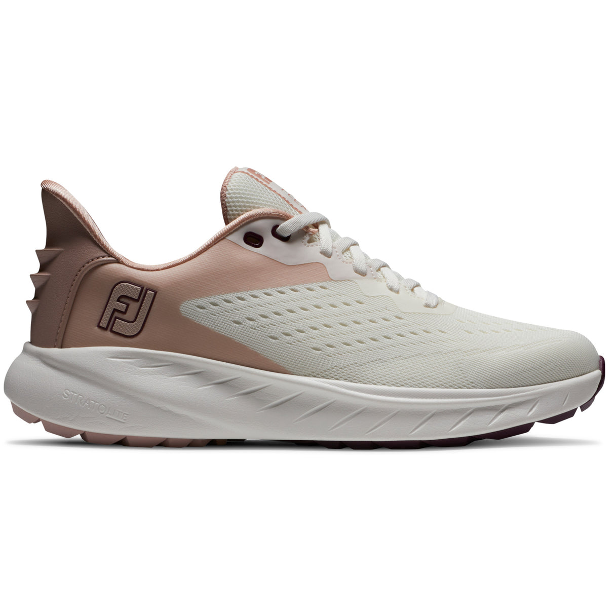 FootJoy Flex XP Damen Golfschuhe, Peach / Beige / White - Golflaedchen.de