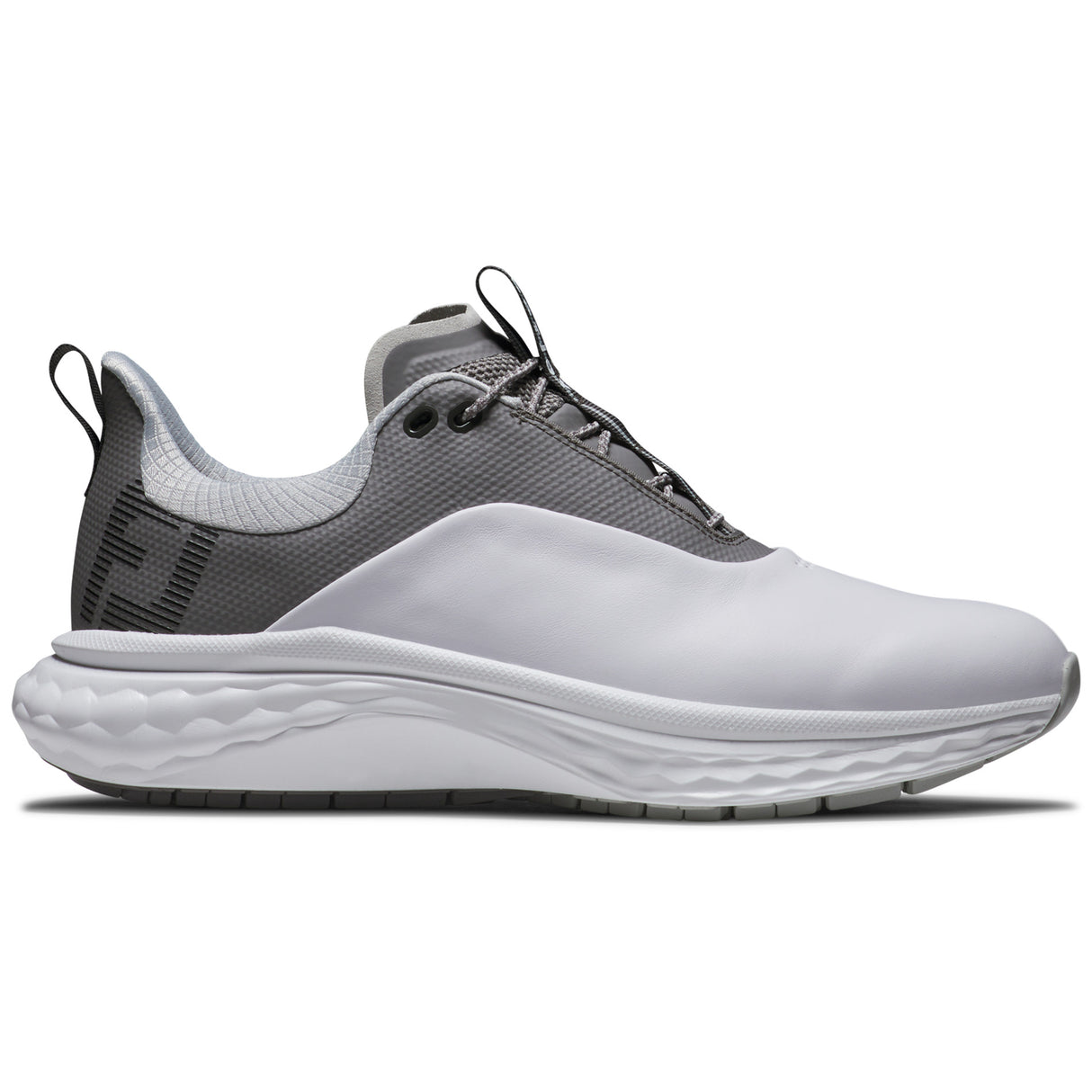 FootJoy Quantum Herren Golfschuhe, Weiß / Grau - Golflaedchen.de