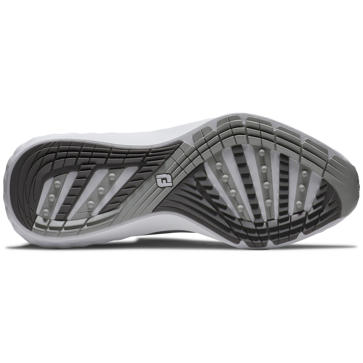FootJoy Quantum Herren Golfschuhe, Weiß / Grau - Golflaedchen.de