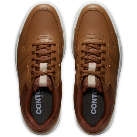 FootJoy Contour Casual Herren Golfschuhe, Braun / Weiß - Golflaedchen.de