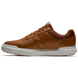 FootJoy Contour Casual Herren Golfschuhe, Braun / Weiß - Golflaedchen.de
