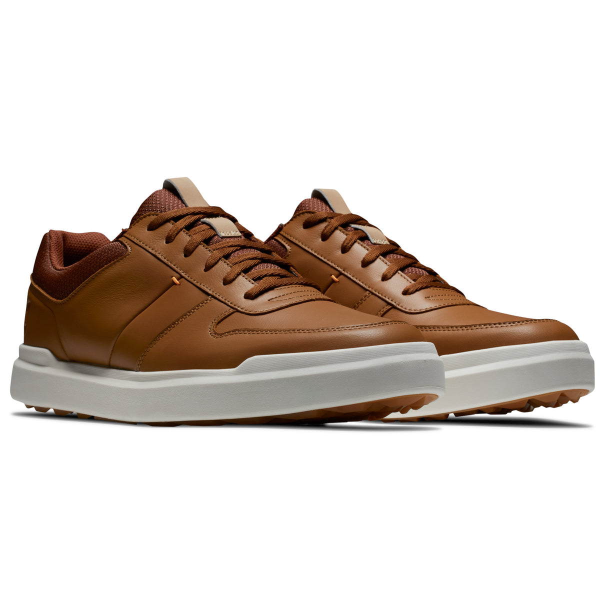 FootJoy Contour Casual Herren Golfschuhe, Braun / Weiß - Golflaedchen.de