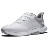 FootJoy Pro Lite Herren Golfschuhe, Weiß / Grau - Golflaedchen.de