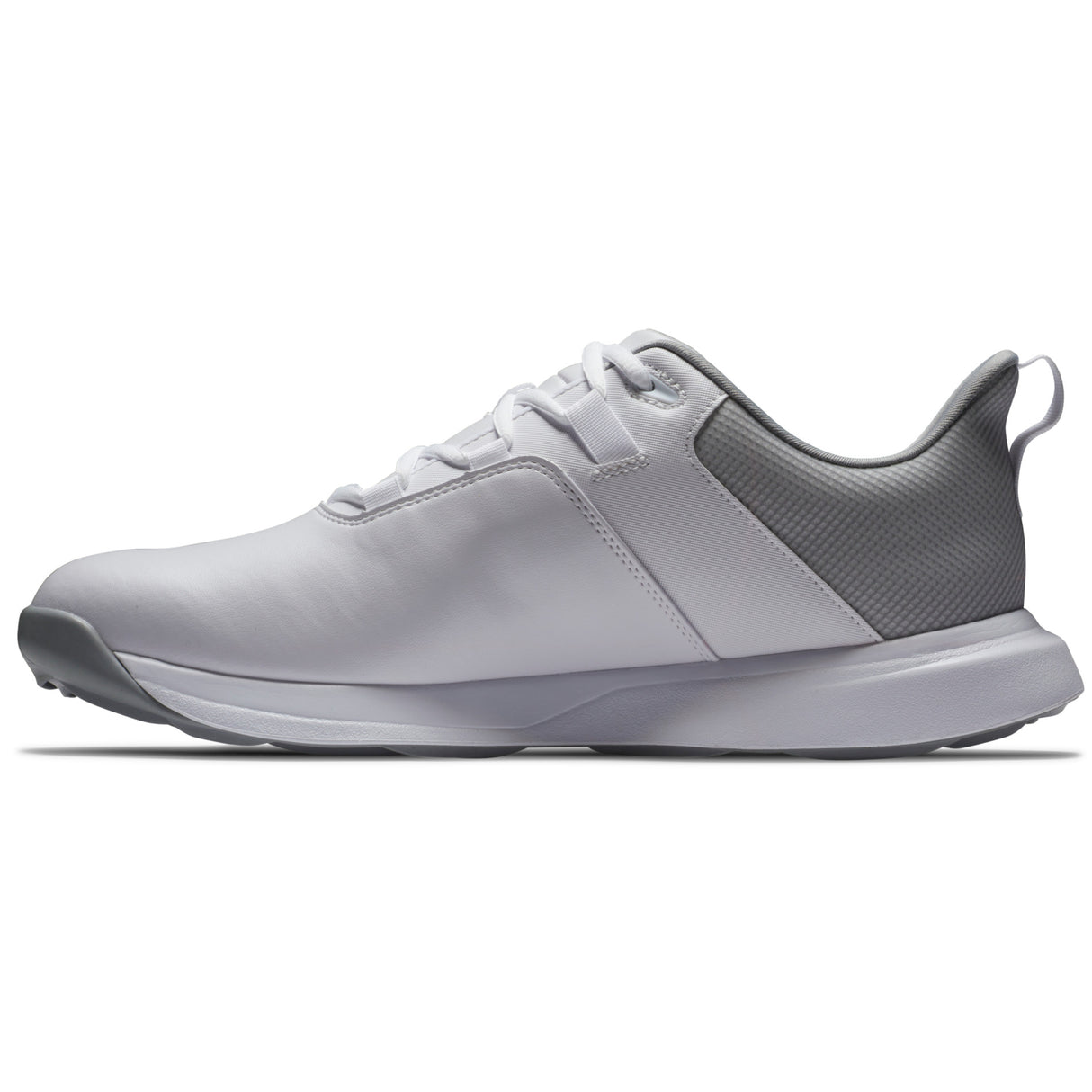 FootJoy Pro Lite Herren Golfschuhe, Weiß / Grau - Golflaedchen.de