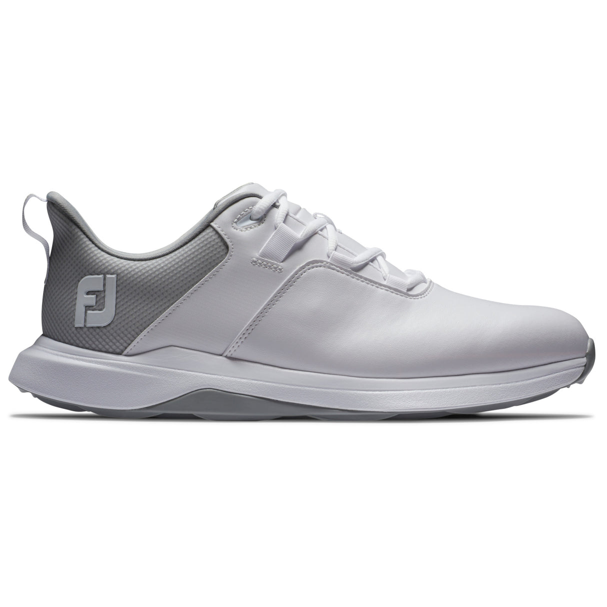 FootJoy Pro Lite Herren Golfschuhe, Weiß / Grau - Golflaedchen.de