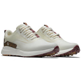 FootJoy Performa Damen Golfschuhe, Cremeweiß / Leo - Golflaedchen.de
