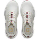 FootJoy Performa Damen Golfschuhe, Cremeweiß / Leo - Golflaedchen.de