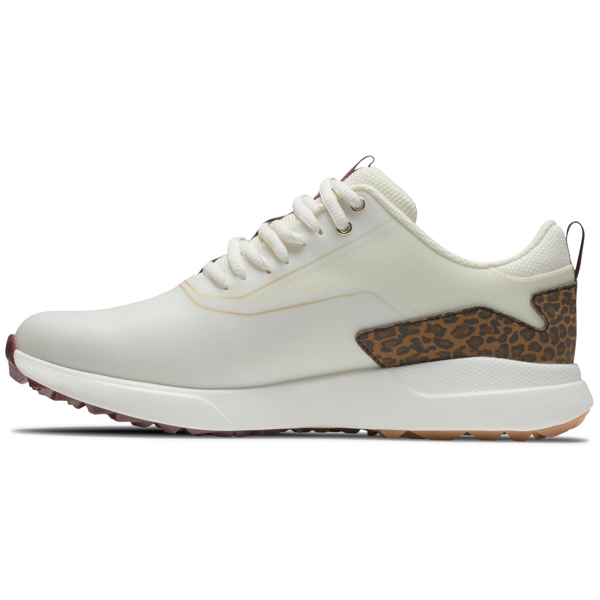 FootJoy Performa Damen Golfschuhe, Cremeweiß / Leo - Golflaedchen.de