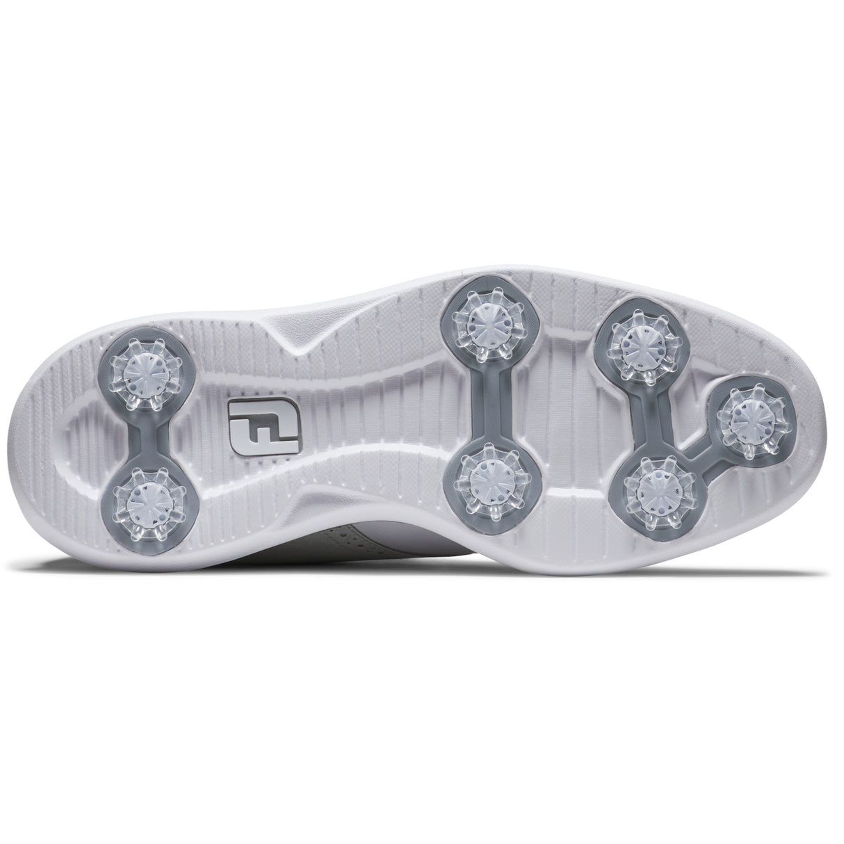 FootJoy Traditions Herren Golfschuhe, Weiß / Grau - Golflaedchen.de