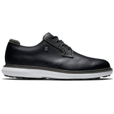 FootJoy 2026 Traditions SL Blucher Herren Golfschuhe, Schwarz / Weiß - Golflaedchen.de