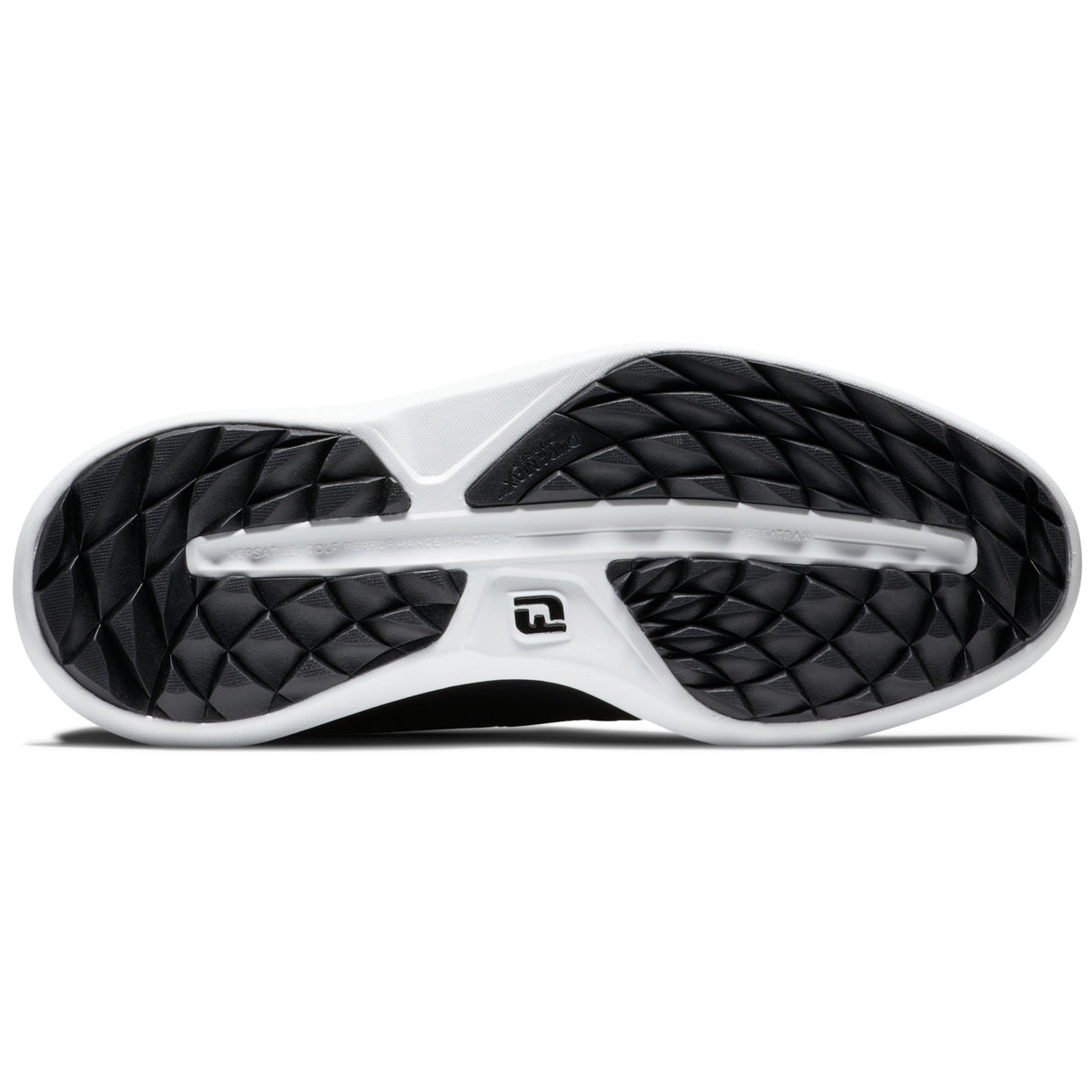FootJoy 2026 Traditions SL Blucher Herren Golfschuhe, Schwarz / Weiß - Golflaedchen.de