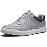 FootJoy Contour Casual Herren Golfschuhe, Grau / Weiß - Golflaedchen.de