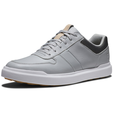 FootJoy Contour Casual Herren Golfschuhe, Grau / Weiß - Golflaedchen.de