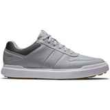 FootJoy Contour Casual Herren Golfschuhe, Grau / Weiß - Golflaedchen.de