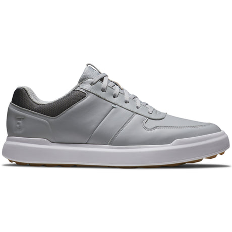 FootJoy Contour Casual Herren Golfschuhe, Grau / Weiß - Golflaedchen.de