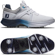 FootJoy Hyperflex Carbon Herren Golfschuhe, Weiß / Navy / Blau - Golflaedchen.de