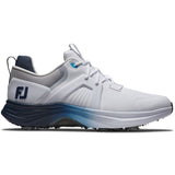 FootJoy Hyperflex Carbon Herren Golfschuhe, Weiß / Navy / Blau - Golflaedchen.de