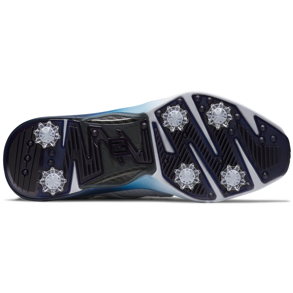 FootJoy Hyperflex Carbon Herren Golfschuhe, Weiß / Navy / Blau - Golflaedchen.de