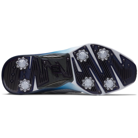 FootJoy Hyperflex Carbon Herren Golfschuhe, Weiß / Navy / Blau - Golflaedchen.de