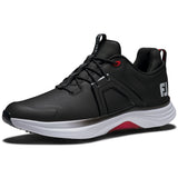FootJoy Hyperflex 2026 Herren Golfschuhe, Schwarz / Weiß / Rot - Golflaedchen.de