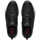 FootJoy Hyperflex 2026 Herren Golfschuhe, Schwarz / Weiß / Rot - Golflaedchen.de