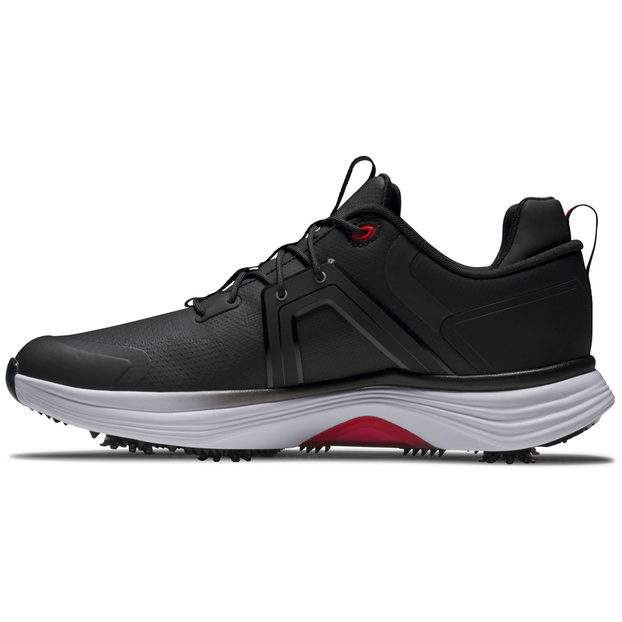 FootJoy Hyperflex 2026 Herren Golfschuhe, Schwarz / Weiß / Rot - Golflaedchen.de