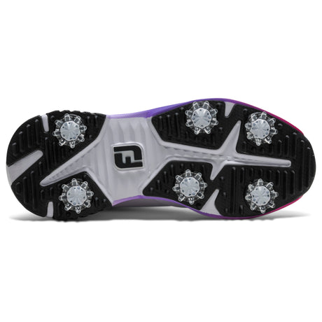 FootJoy 2026 Tour Rival Damen Golfschuhe, Weiß / Pink - Golflaedchen.de