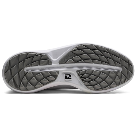 FootJoy 2026 Traditions SL Blucher Herren Golfschuhe, Weiß / Schwarz - Golflaedchen.de