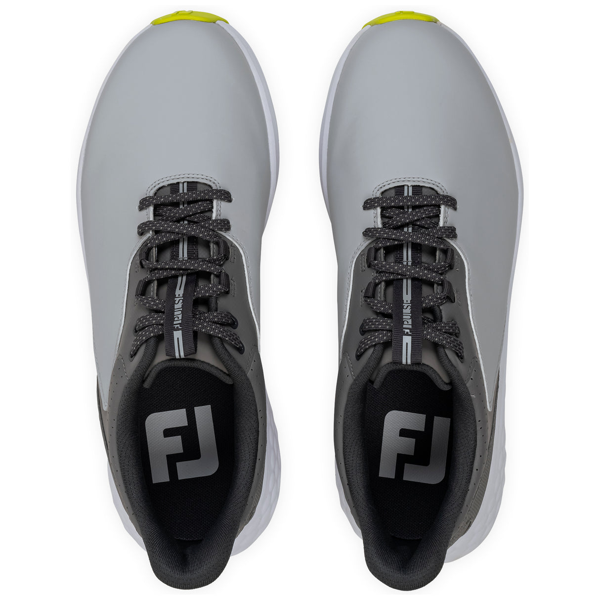 FootJoy Pulse Herren Golfschuhe, Grau / Weiß / Grün - Golflaedchen.de