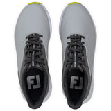 FootJoy Pulse Herren Golfschuhe, Grau / Weiß / Grün - Golflaedchen.de