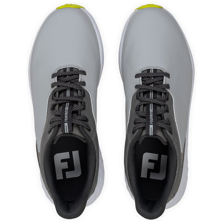 FootJoy Pulse Herren Golfschuhe, Grau / Weiß / Grün - Golflaedchen.de