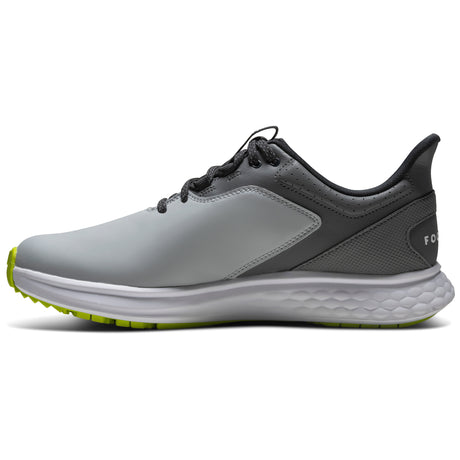 FootJoy Pulse Herren Golfschuhe, Grau / Weiß / Grün - Golflaedchen.de