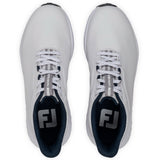 FootJoy Pulse Herren Golfschuhe, Weiß / Navy - Golflaedchen.de