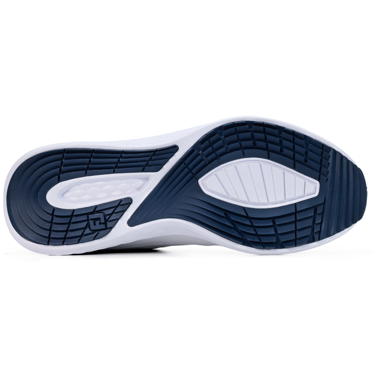 FootJoy Hampton Herren Golfschuhe, Weiß / Navy - Golflaedchen.de