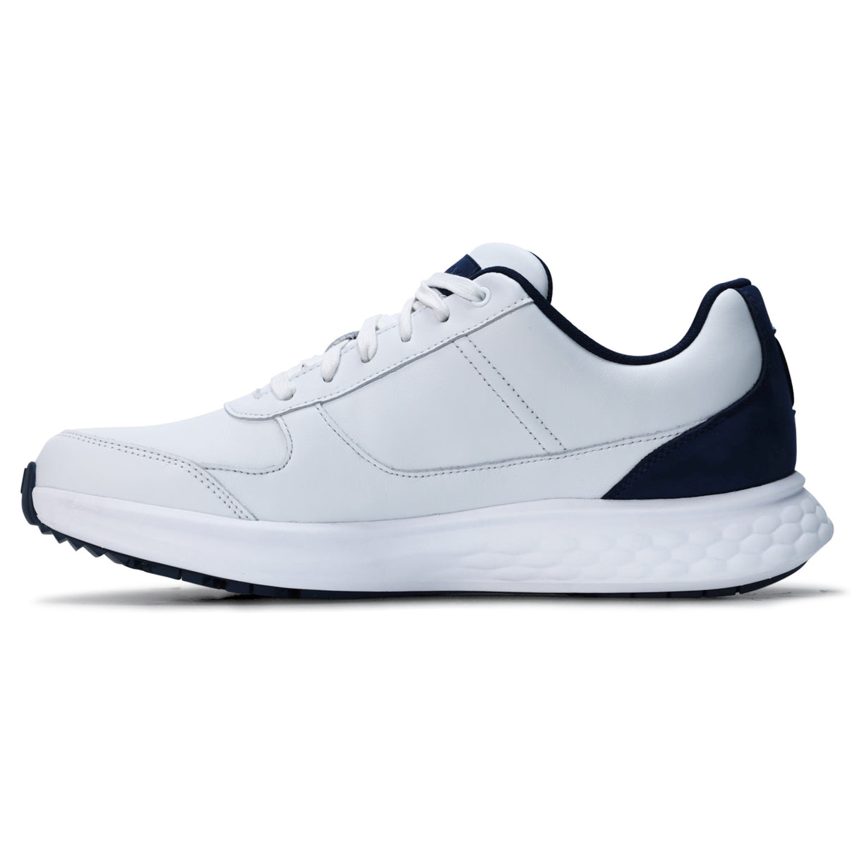 FootJoy Hampton Herren Golfschuhe, Weiß / Navy - Golflaedchen.de