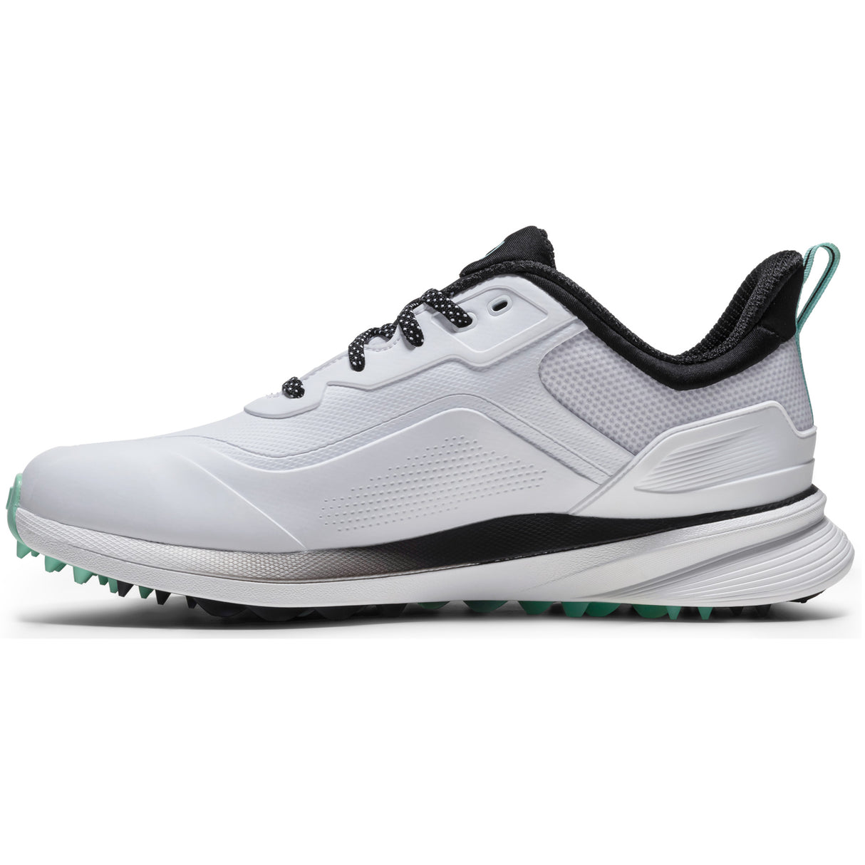 FootJoy 2026 Pro SL Herren Golfschuhe, Weiß / Schwarz - Golflaedchen.de