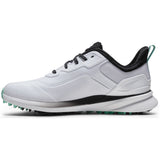 FootJoy 2026 Pro SL Herren Golfschuhe, Weiß / Schwarz - Golflaedchen.de