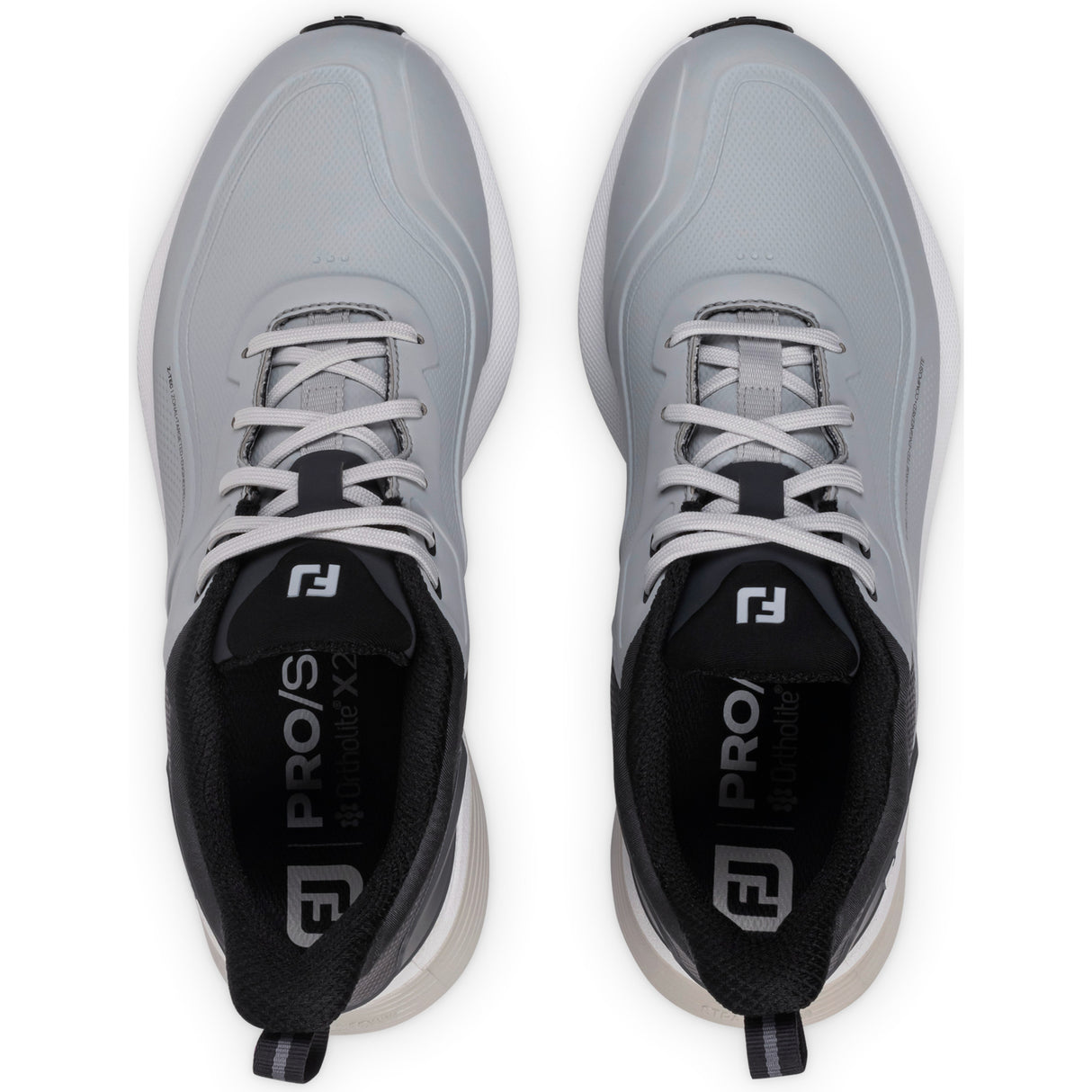 FootJoy 2026 Pro SL Herren Golfschuhe, Grau / Weiß - Golflaedchen.de