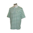 Ralph Lauren Polo Golf Herren Polohemd, gestreift, Weiß / Grün - Golflaedchen.de