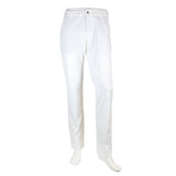 Alberto Golf Pro 3xDry Cooler Herren Golfhose, Weiss - Golflaedchen.de