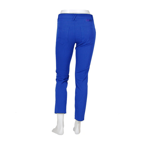 Alberto Mona 3xDry Cooler 7/8 Damen Golfhose, Blau - Golflaedchen.de