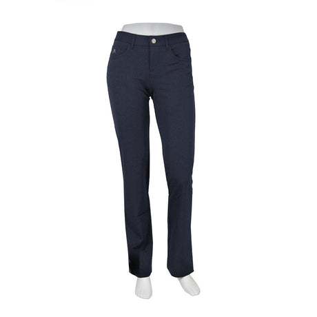 Alberto Golf Anja 3xDry Cooler Damen Golfhose, Dunkelblau - Golflaedchen.de