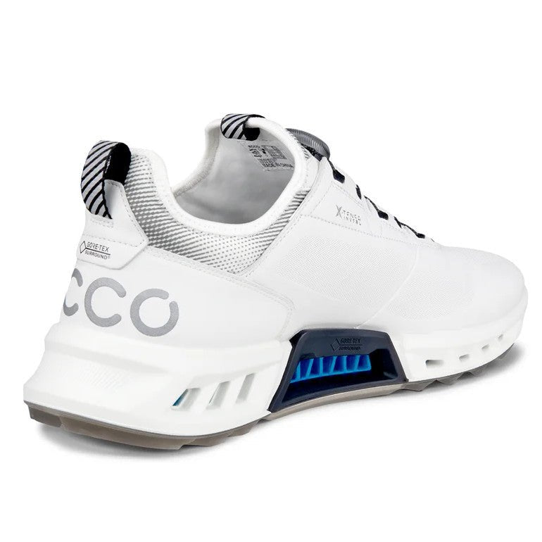 Ecco Biom C4 GTX BOA Herren Golfschuhe, Weiß / Schwarz - Golflaedchen.de