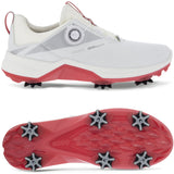 Ecco Biom G5 GTX BOA Damen Golfschuhe, Weiß / Rot - Golflaedchen.de